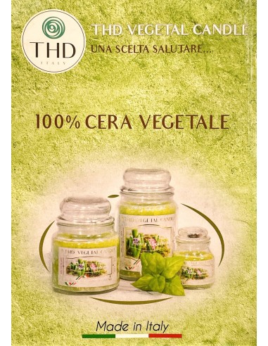 Candela in vaso vetro Italian Candle Premium Small 100 gr. - Mix di Agrumi - Made in Italy
