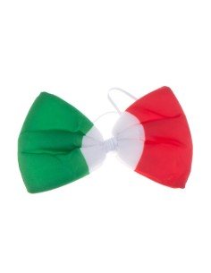 Papillon con elastico tricolore - Italia