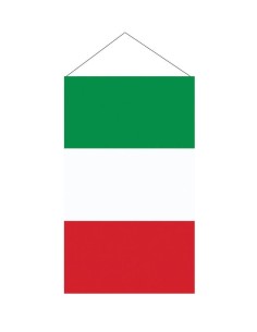 Bandiera da appendere Cm. 40x60 con cordino - Italia