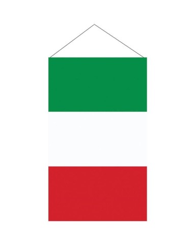 Bandiera da appendere Cm. 40x60 con cordino - Italia