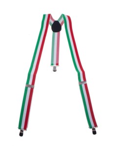 Bretelle straccali tricolore - Italia