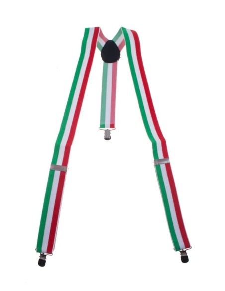 Bretelle straccali tricolore - Italia