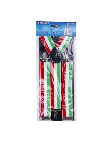 Bretelle straccali tricolore - Italia