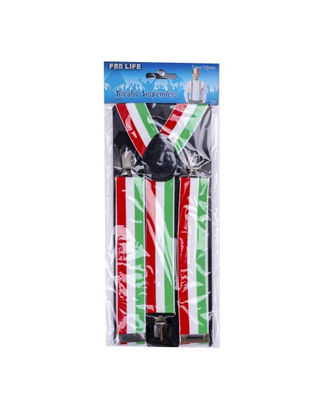 Bretelle straccali tricolore - Italia