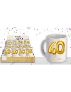 Tazza mug ceramica Auguri...