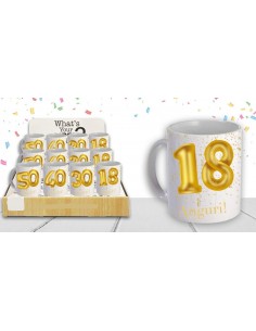 Tazza mug ceramica Auguri...