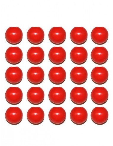 Naso rosso clown in plastica -...