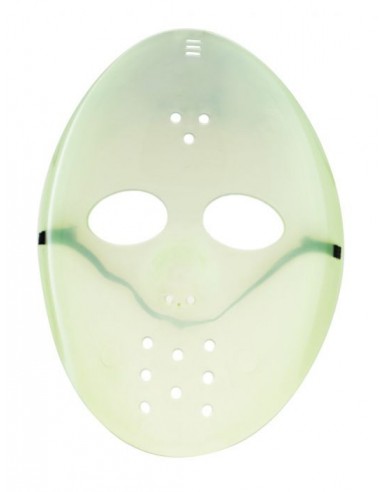Maschera Hockey fosforescente Cm. 25x19