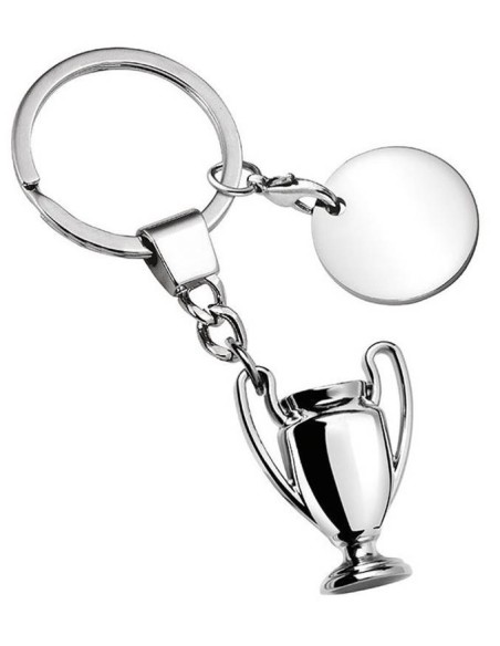 Portachiavi cromato «Coppa trofeo mini» in scatola regalo