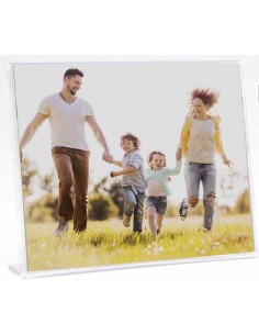 Portafoto in plexiglass orizzontale Cm. 13x18