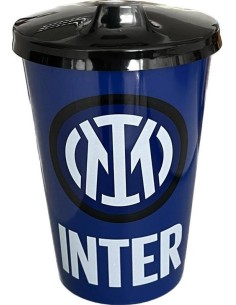 Bicchiere plastica con beccuccio FC Inter