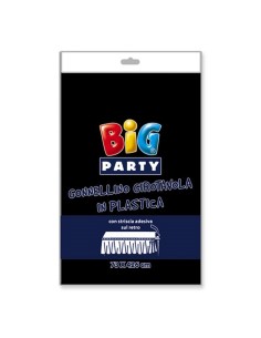 Gonnellino Girotavola In Plastica Cm. 73x426 - Nero