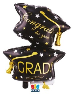Palloncino mylar sagomato Cm. 47x78 - Laurea Grad