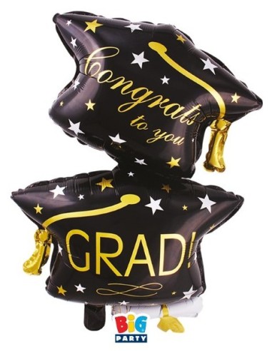 Palloncino mylar sagomato Cm. 47x78 - Laurea Grad