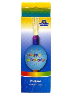 Candelina flumbè Happy Birthday