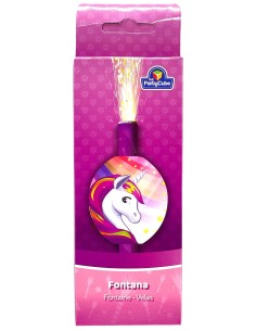 Candelina flumbè Unicorno