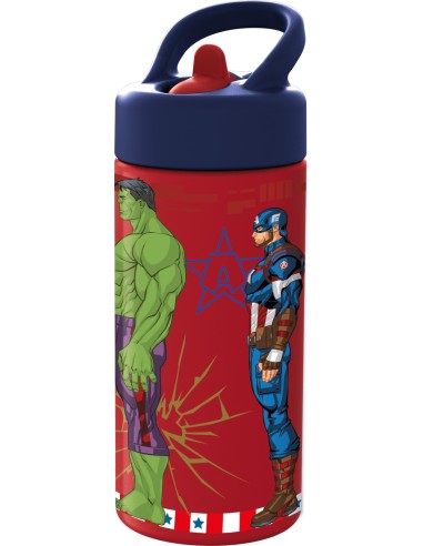 Borraccia plastica con maniglia playground – Avengers