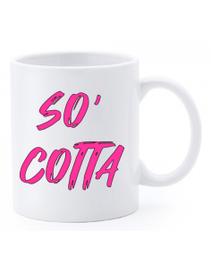 Tazza mug ceramica "La str..azzata" in scatola - So' cotta