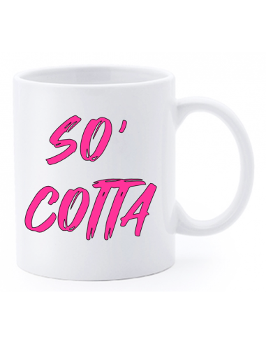 Tazza mug ceramica "La str..azzata" in scatola - So' cotta