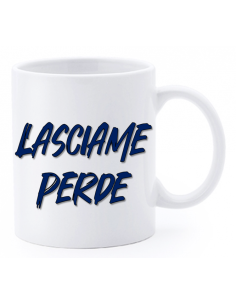 Tazza mug ceramica "La str..azzata" in scatola - Lasciame perde