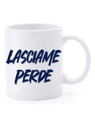 Tazza mug ceramica "La str..azzata" in scatola - Lasciame perde