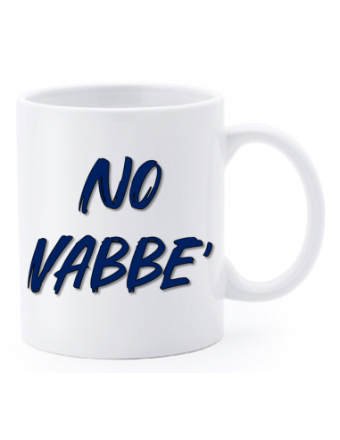 Tazza mug ceramica "La str..azzata" in scatola - No vabbe'