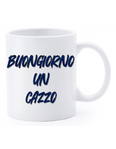 Tazza mug ceramica "La str..azzata" in scatola - Buongiorno un cazzo