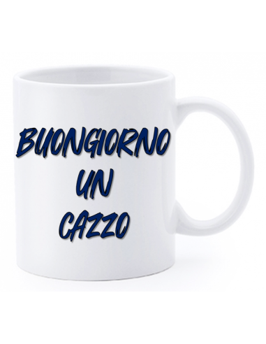 Tazza mug ceramica "La str..azzata" in scatola - Buongiorno un cazzo