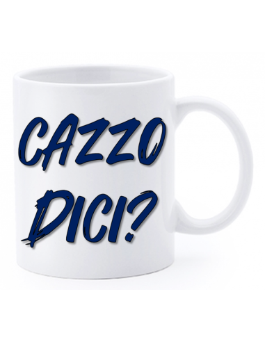 Tazza mug ceramica "La str..azzata" in scatola - Cazzo dici?