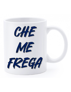 Tazza mug ceramica "La str..azzata" in scatola - Che me frega