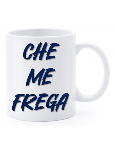 Tazza mug ceramica "La str..azzata" in scatola - Che me frega
