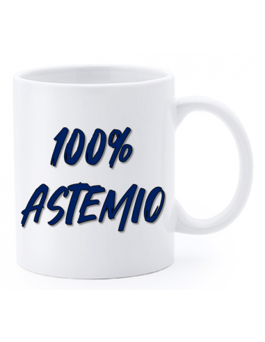 Tazza mug ceramica "La str..azzata" in scatola - 100% astemio