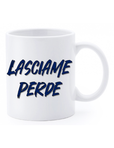 Tazza mug ceramica "La str..azzata" in scatola - Lasciame perde