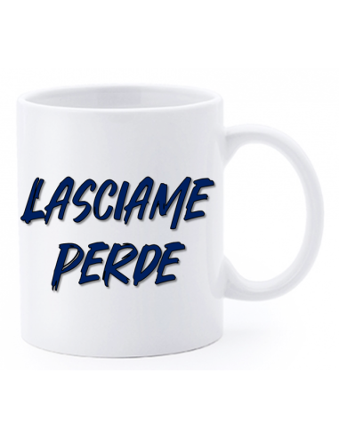 Tazza mug ceramica "La str..azzata" in scatola - Lasciame perde