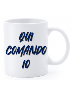 Tazza mug ceramica "La str..azzata" in scatola - Qui comando io
