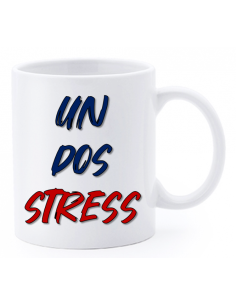 Tazza mug ceramica "La str..azzata" in scatola - Un dos stress