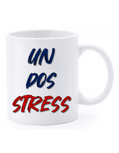 Tazza mug ceramica "La str..azzata" in scatola - Un dos stress