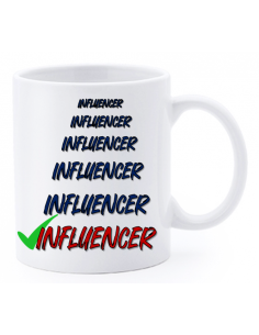 Tazza mug ceramica "La str..azzata" in scatola - Influencer