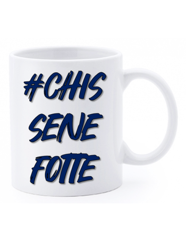 Tazza mug ceramica "La str..azzata" in scatola - Chissenefotte