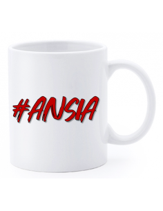 Tazza mug ceramica "La str..azzata" in scatola - Ansia