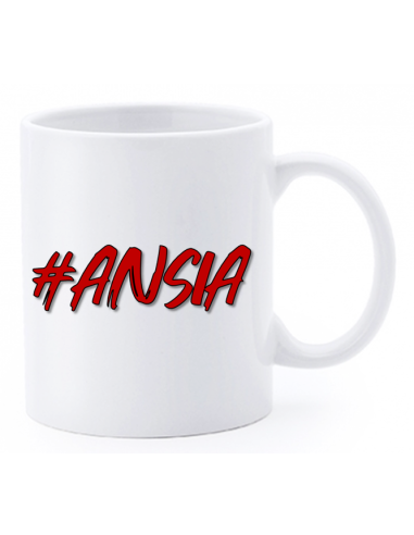 Tazza mug ceramica "La str..azzata" in scatola - Ansia