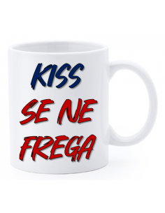 Tazza mug ceramica "La str..azzata" in scatola - Kiss se ne frega