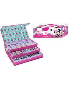 Valigetta per colorare richiudibile a cassettiera Cm. 22x26 - Minnie