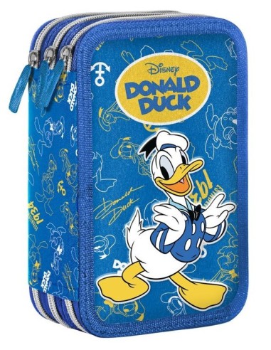 Astuccio completo 3 zip - Giotto Turbolor - Donald Duck Paperino