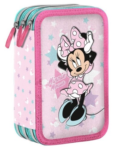 Astuccio completo 3 zip - Giotto Turbolor - Minnie