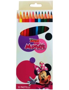 Blister scatola 12 matite colorate - Minnie