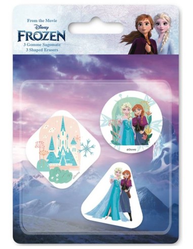 Blister 3 gomme sagomate - Frozen
