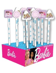 Matita con gomma Barbie - Expo 24 pezzi 2
