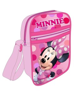 Borsetta tracollina con zip e tasca Cm. 21x16x6 - Minnie