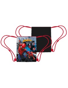 Sacca nylon con laccetti Cm. 40x35 - Spiderman